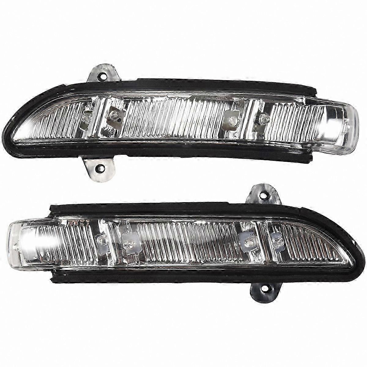 Front Door Mirror Turn Signal Light for W211 W221 07-10 A2198200521 A2198200621 Left Right Replacement