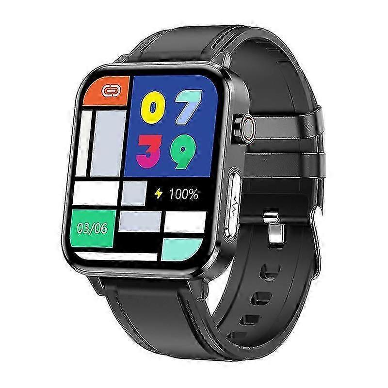 Smart Watch Ecg, Ip68 Waterproof Fitness Trackers With Body Temperature, 1,7 Inch Touch Screen Activity Tracker With Heart Rate Spo2 Pedometer Press
