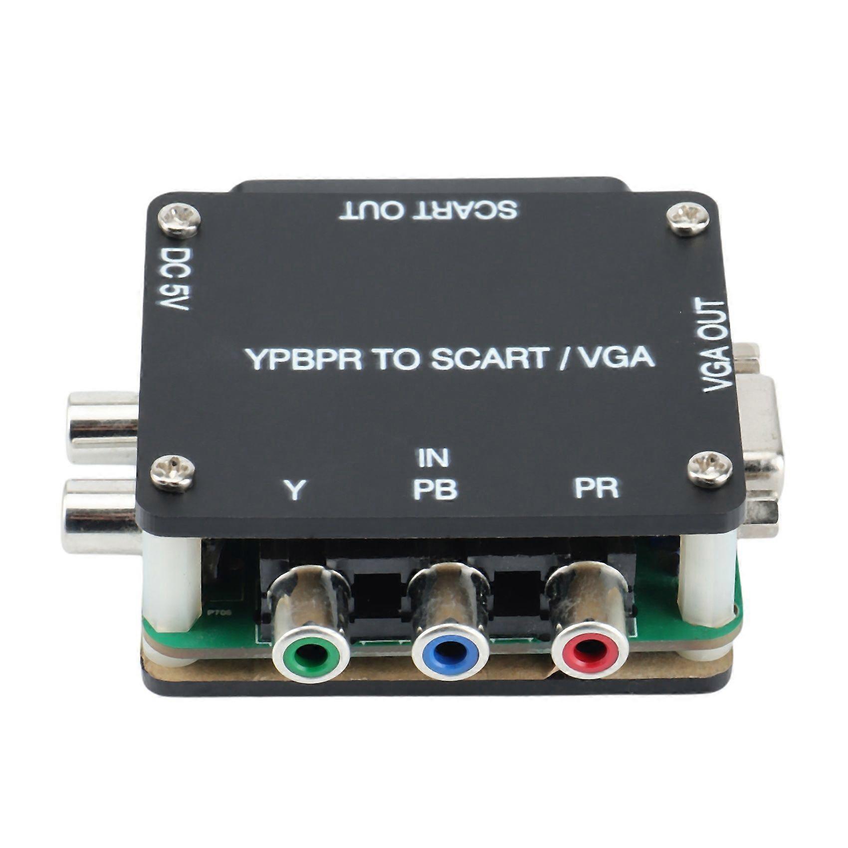 TO YPBPR to SCART YPBPR TO VGA Component Transcoder Converter Game Console, to Color Difference Co