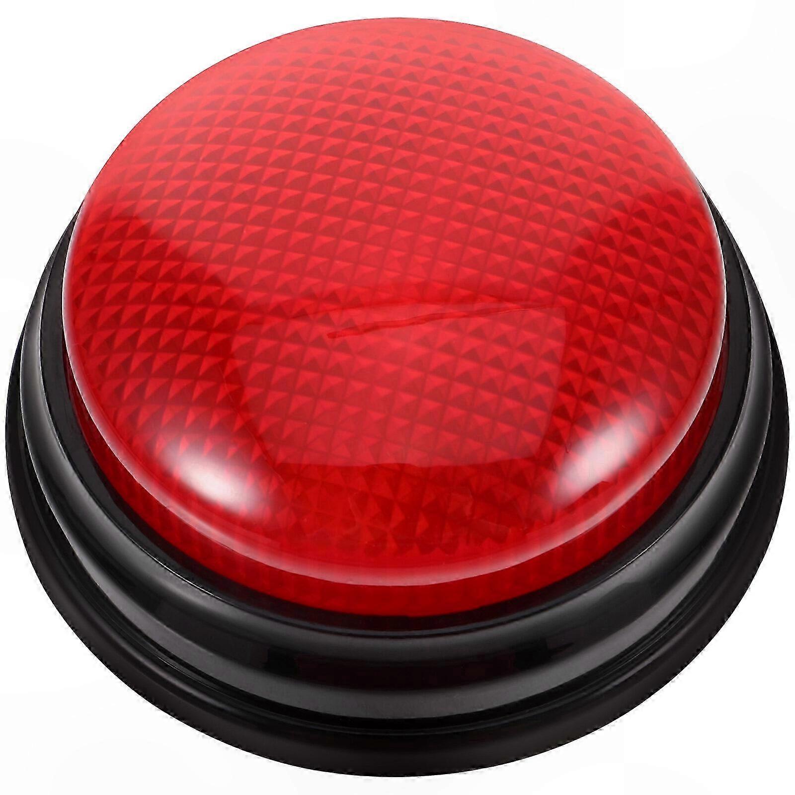 Illuminated Game Button with Alarm Sound for Party Competitions and Fun Activities