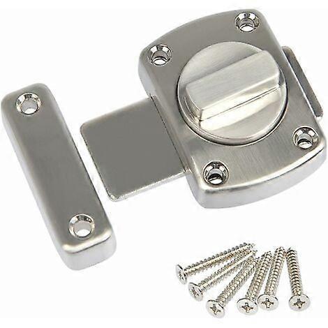 Zinc Alloy Door Latch with 6 Screws Security Door Latch Locks Hasp Hook Door for
