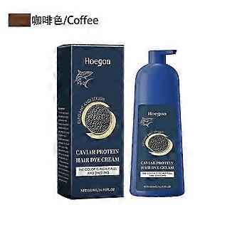 Hoegoa Caviar Protein Hårkräm Mild närande och lättframkallande färg växtextrakt hårvård trendig hårfärg hårbehandlingsmedel