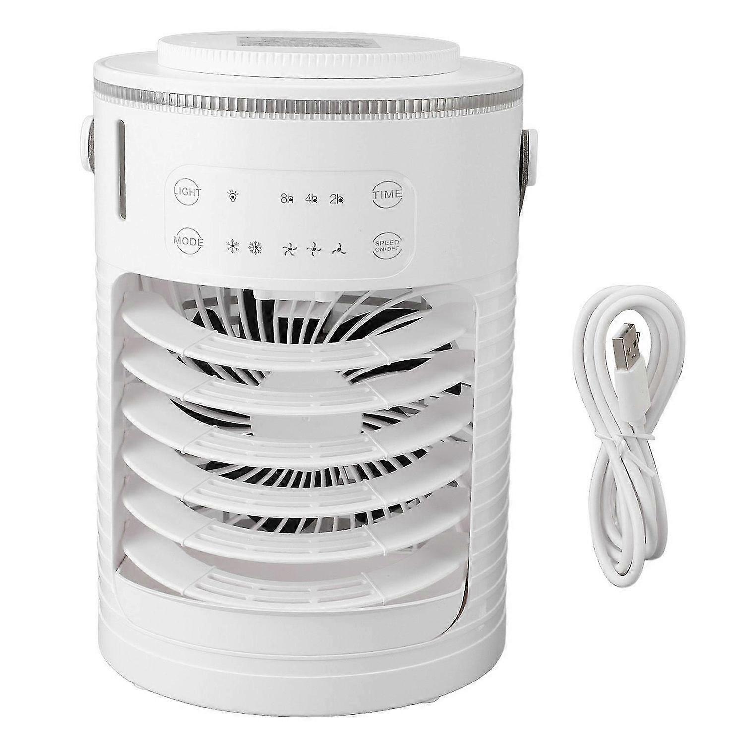 2025 Latest Model Desktop Conditioning Fan 600ml 3 Speed Mini Portable Fan wit...