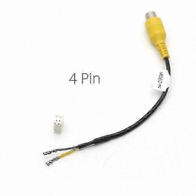 10-Pin RCA Camera Video Input Cable Adapter for Car o Systems