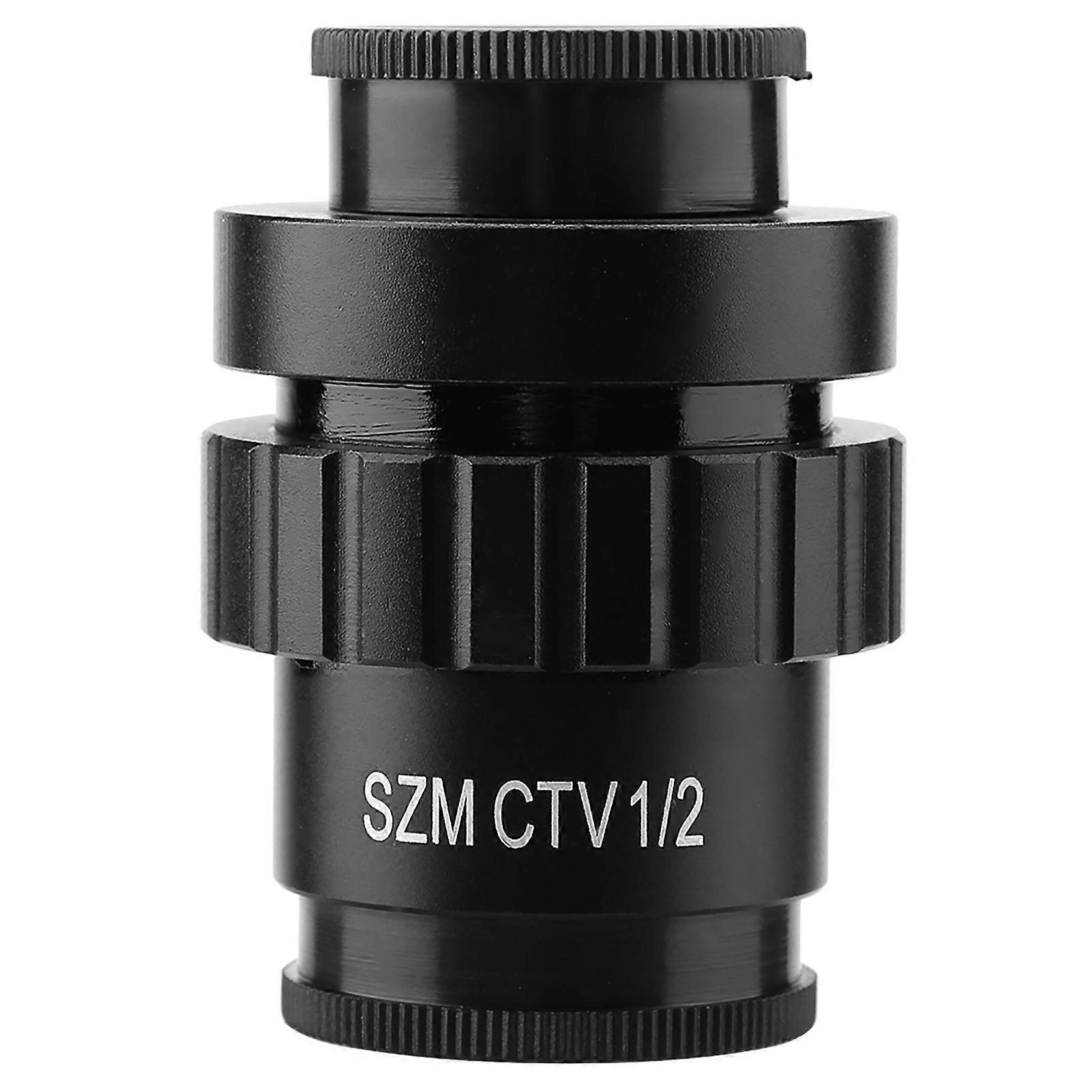 0.5X C Mount Objective Lens 1/2CTV Adapter for SZM Video Digital Camera Trinocular Stereo Micr