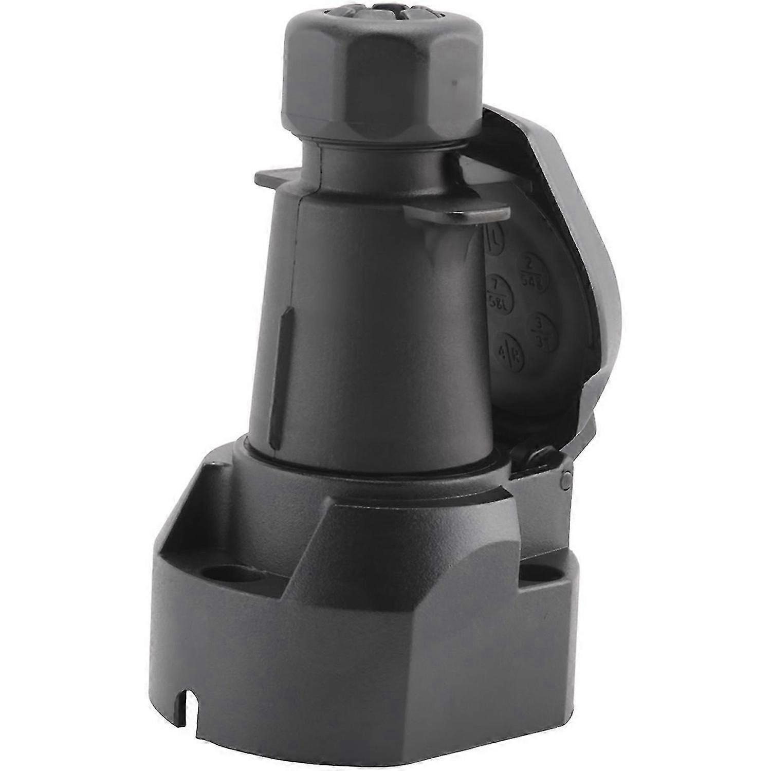7 Pin European Trailer Socket+Plug Tow Bar Connector for Car 12V