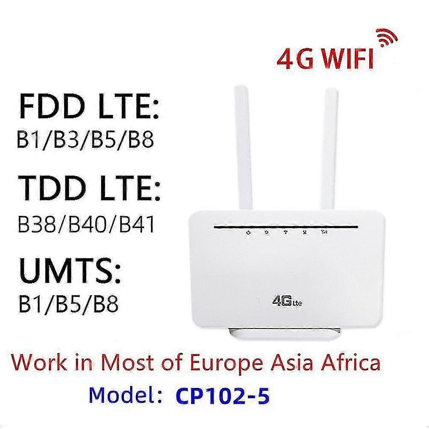 Wifi Router Cp102 4g Wireless Router 1 Wan+3 Lan Network Interface With Slot Supports Up To 32 User-dt