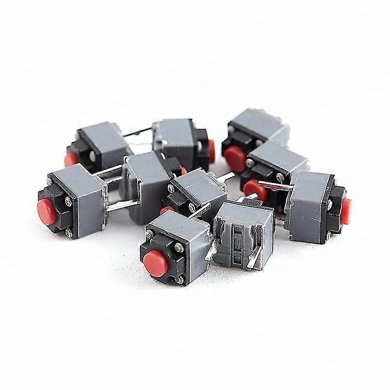 10Pcs Silent 6x6x7.3mm Micro Switches for Wireless Mouse Buttons HFMQV