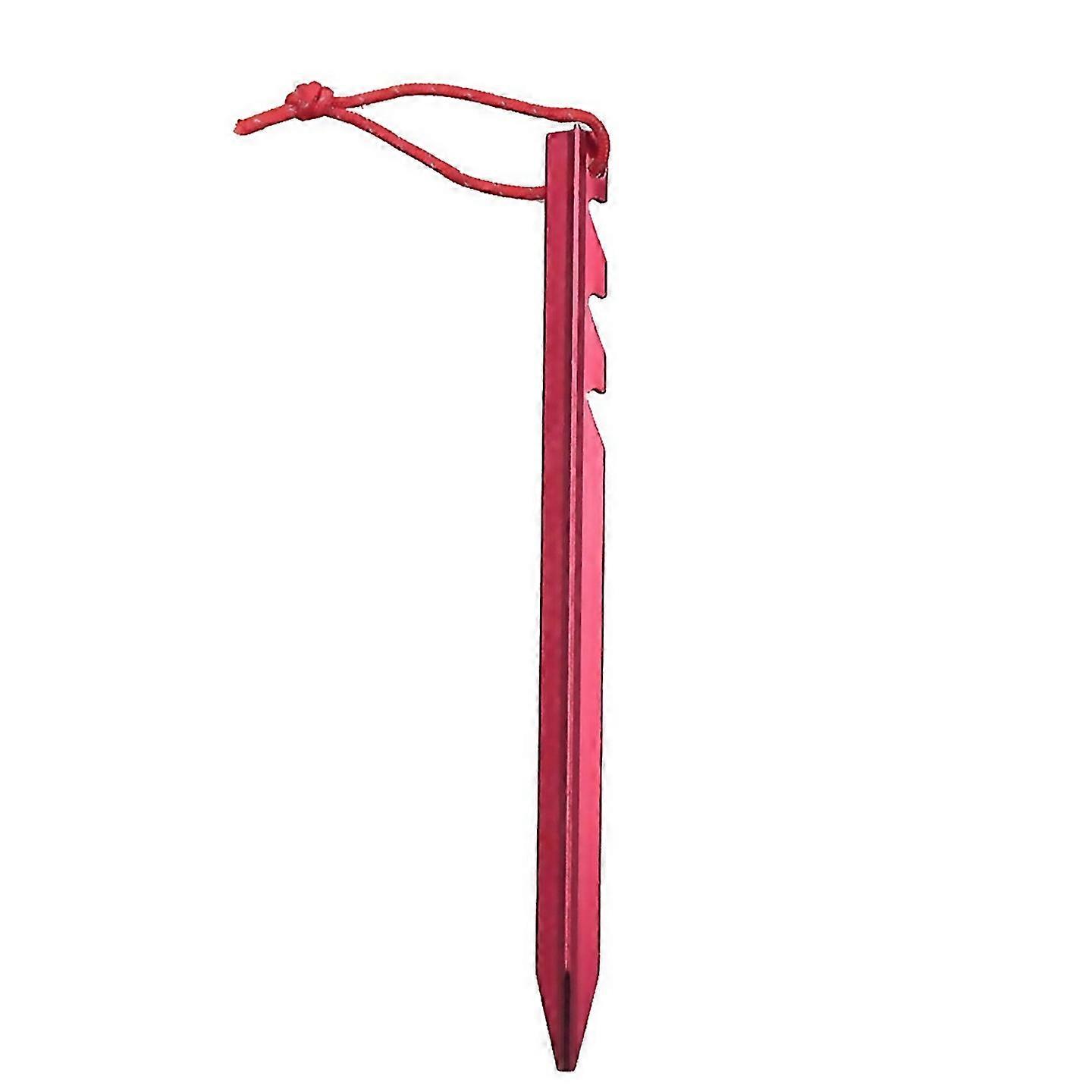 For Ground Nails For Outdoor Tent Fixed Ground Nails 18cm Red