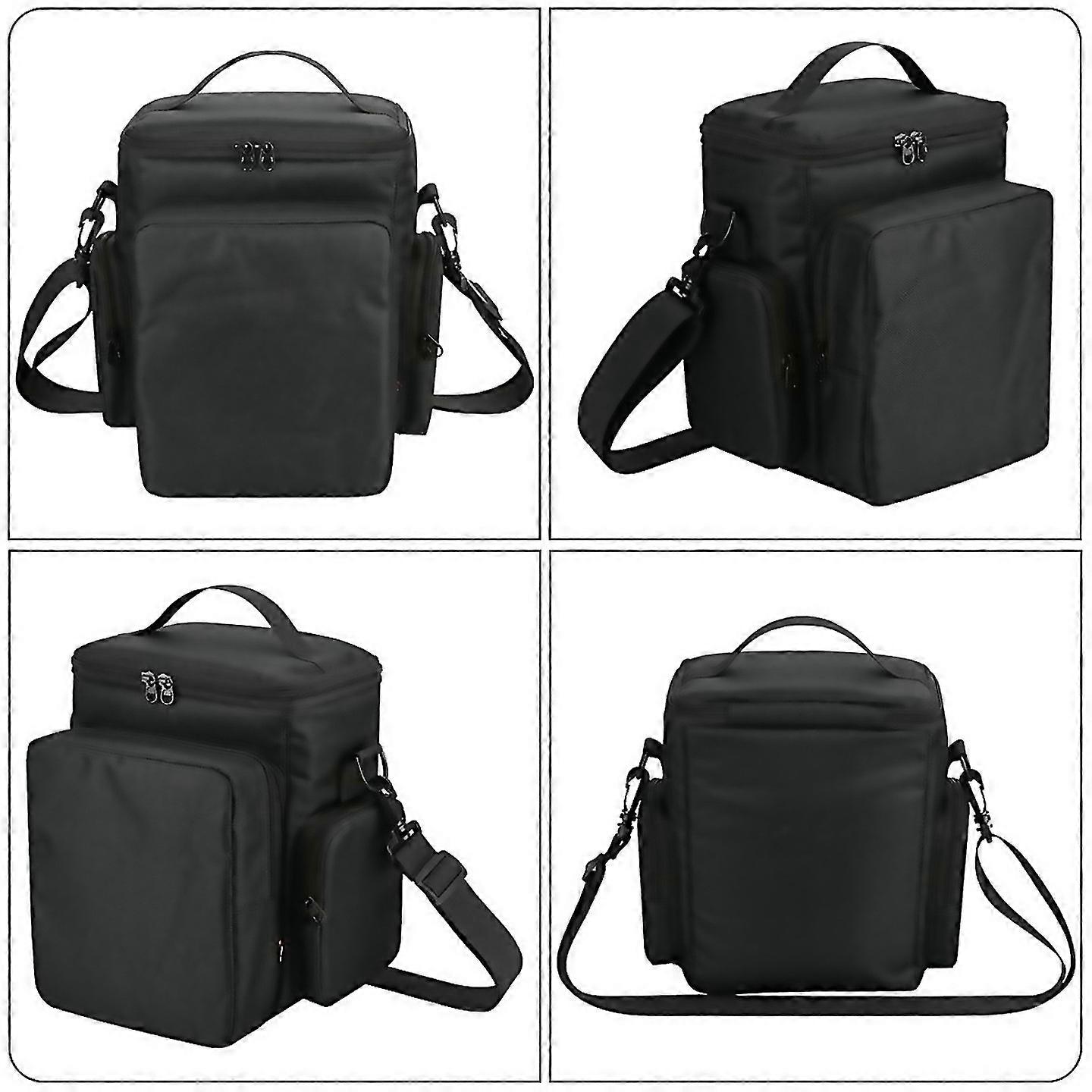 For Travel Carrying Microphone Case With 6 Slots And Shoulder Strap