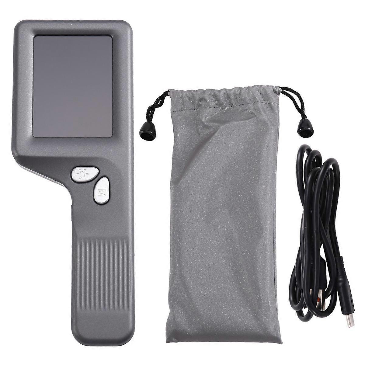 Microscope Handheld Magnifying Digital Microscope for Educational Science Portable Jewelers Loupe w