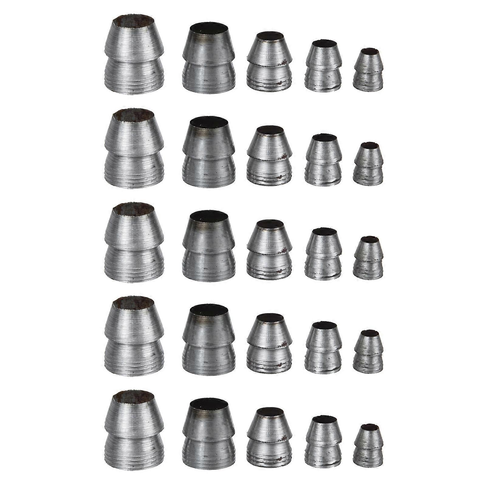 25Pcs Iron Wedges for Hammer Practical Round Axe Wedges Axe Accessories