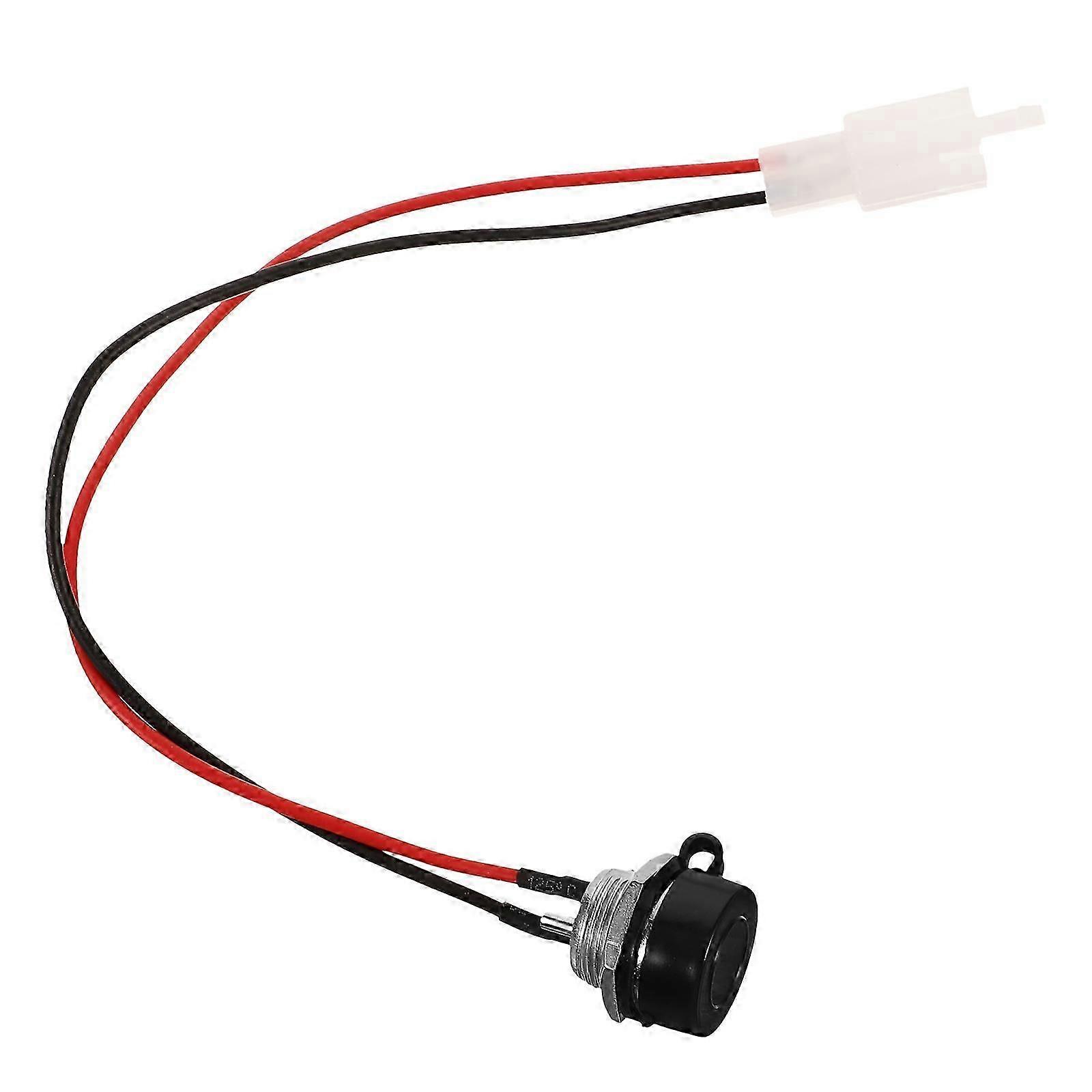 Charging Port Socket 3-prong Charging Jack 49cc Motorcycle Jack Connector Adapter Port