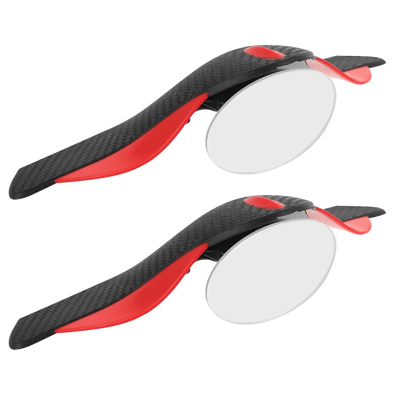 Car Rearview Mirror Blind Spot Auxiliary Mirror 2Pairs for Improved Safety
