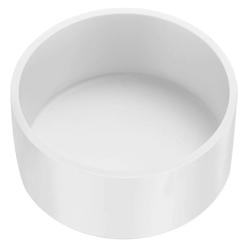 Water Pipe Cap PVC Pipe End Cap for Reliable Sealing 2Pcs Set