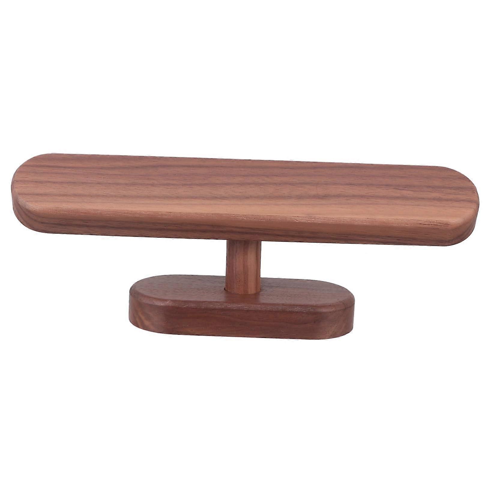 Stylish Jewelry Holder Stand Watch Storage Rack Bracelet Display Shelf Ornament Display Stand Brown Home Decor