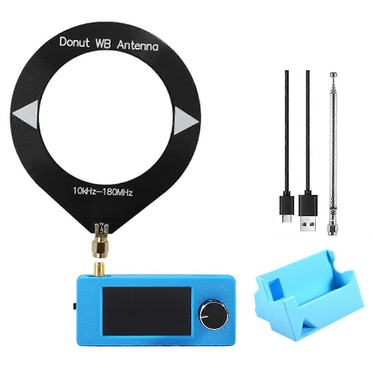 SI4732 Mini Radio 10khz-180 Mhz HF SW MW VHF Radio FM/AM/LSB/USB Pocket Radio 1.9inch Screen SI4732