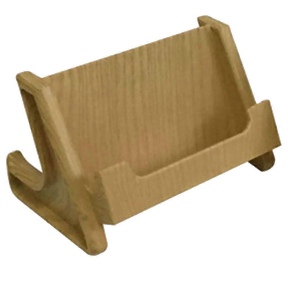 Phone Holder Bamboo Rack Multifunctional for Storage Use 2Pcs Desktop