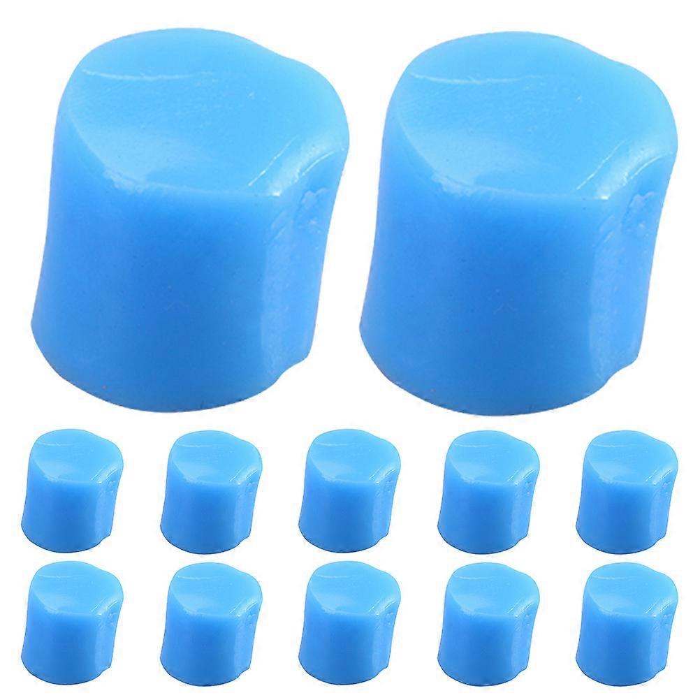Sleeping Silicone Ear Plugs for Noise Aid 6 Boxes of 12Pcs Blue Comfortable