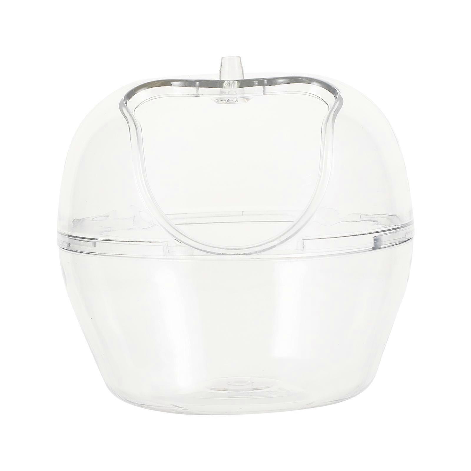 Hamster Bathroom Plastic Sand Bath Container for Pet Use 2Pcs Set