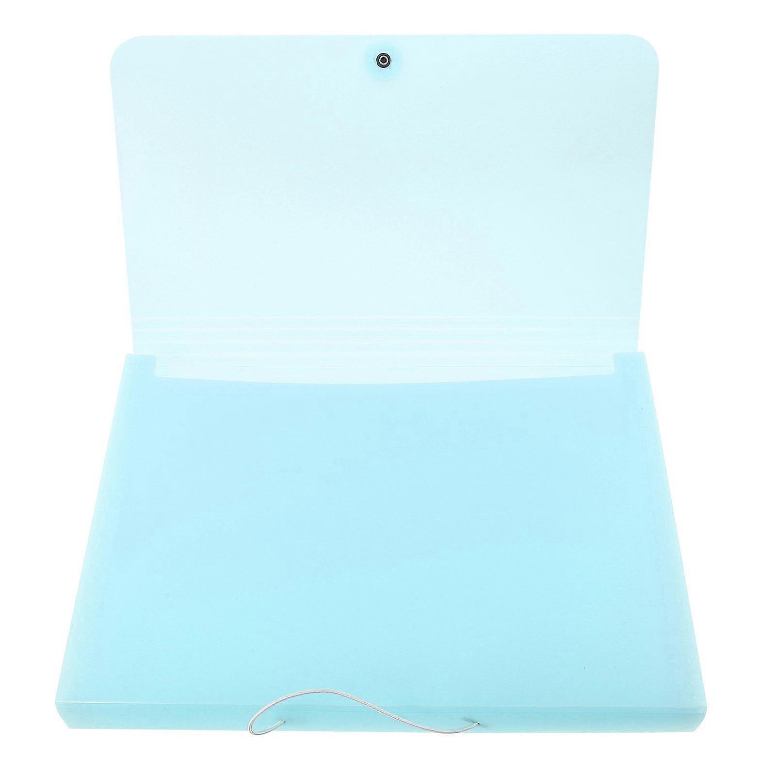Accordion Folder File Organizer for Storage Purposes Plastic 4Pcs