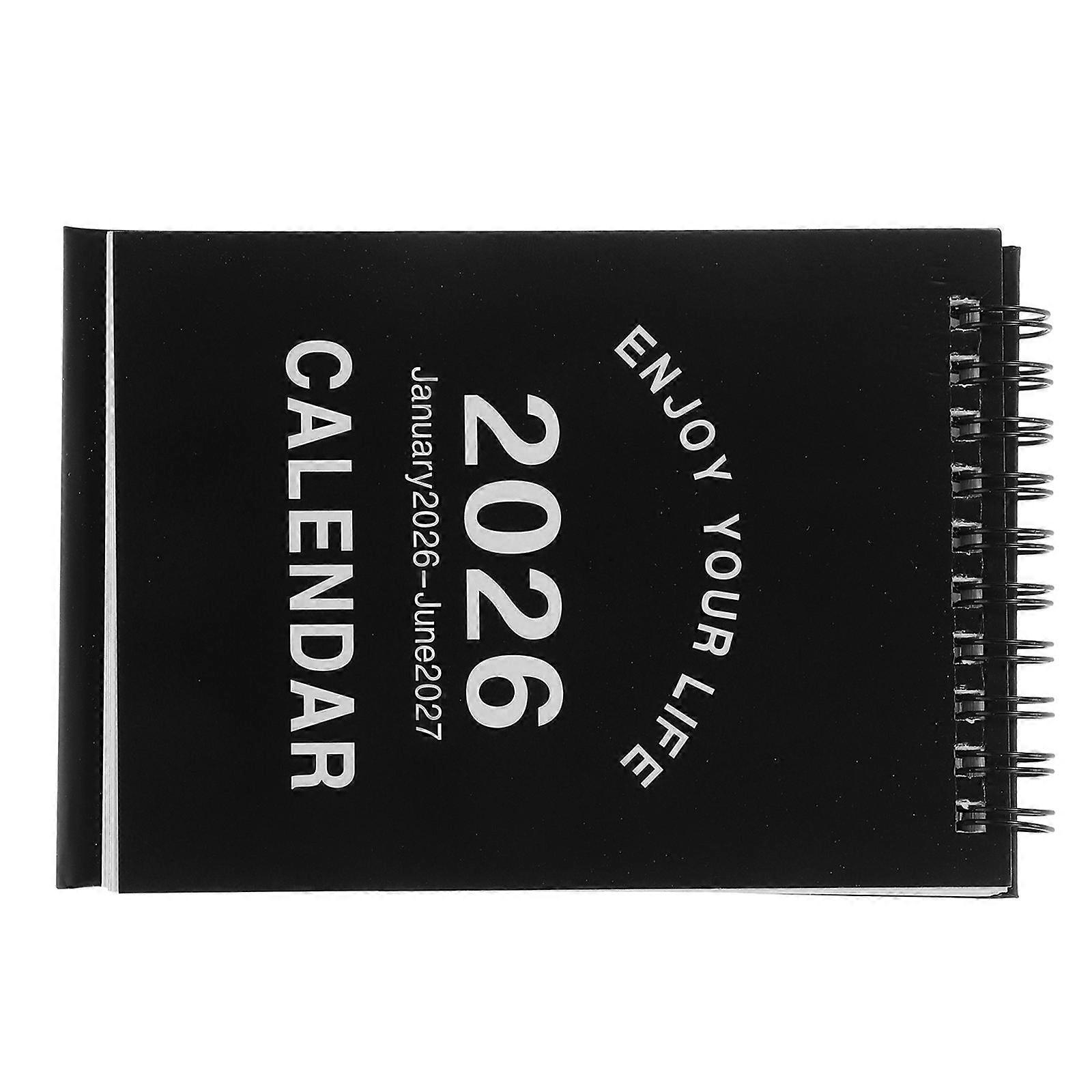 Standing Mini Desk Calendar 2026 for Office 5Pcs Monthly Planner