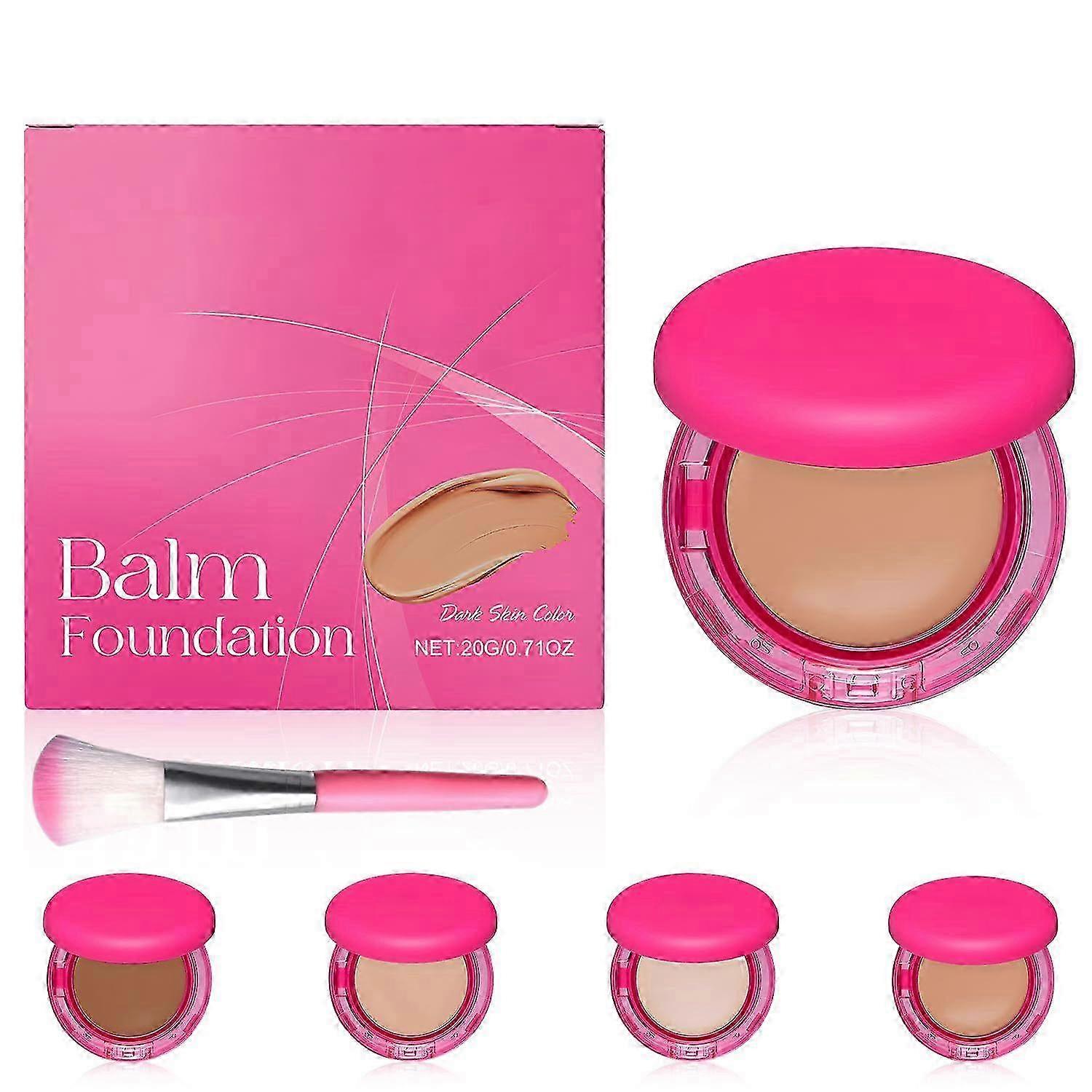 Peptide Bounce Foundation, Peptide Bounce Balm Foundation, Hydrating, Age-Defying Makeup Foundation for Mature Skin, Natural, Medium Buildable Coverag