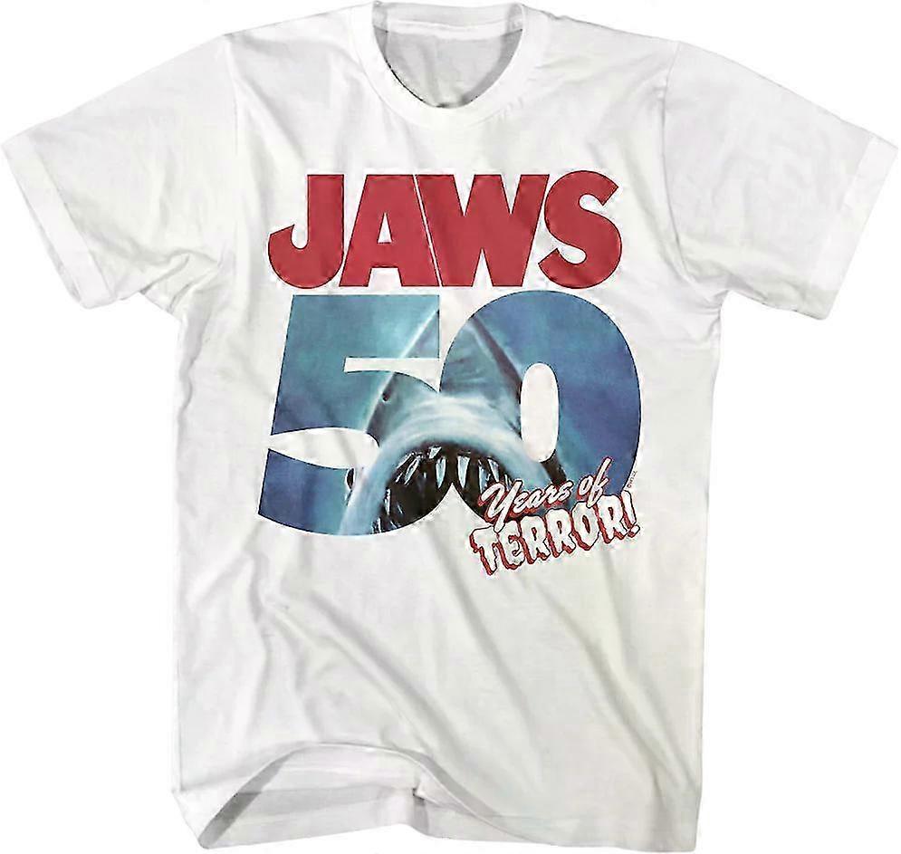 Tričko 50 rokov teroru Jaws Rockinstone