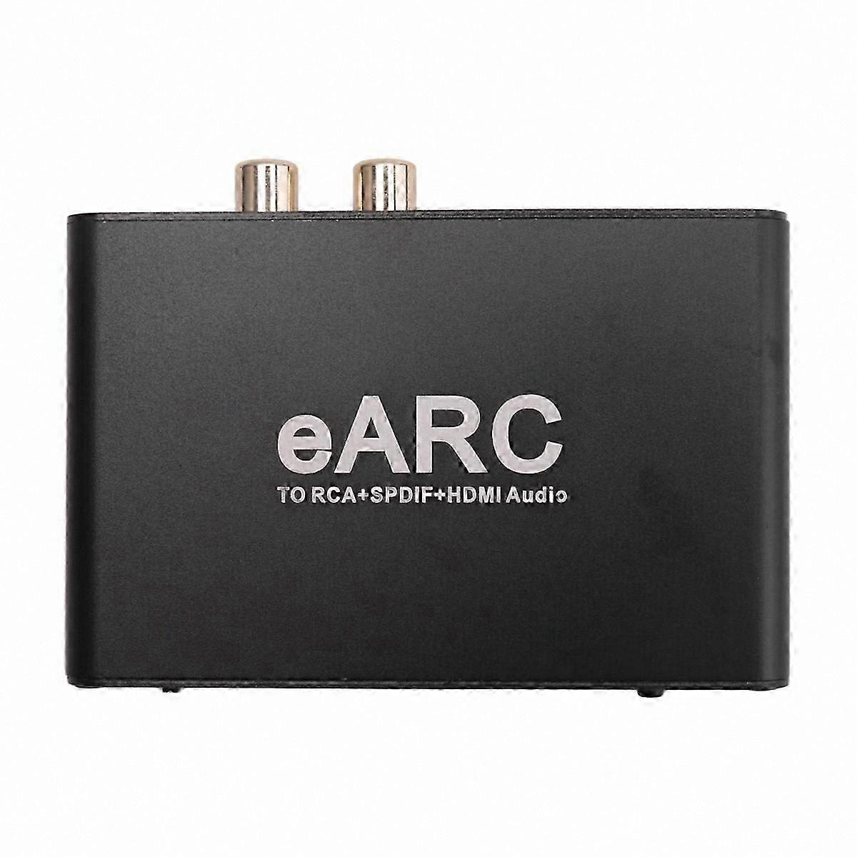 EARC to Audio Extractor Adapter, 192Khz Converter for DTS Atmos, ARC Audio Extractor-Compatible Device