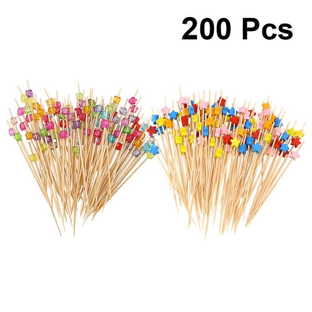 קיסמי שיניים במבוק למסיבה לאוהבים 200 יחידות