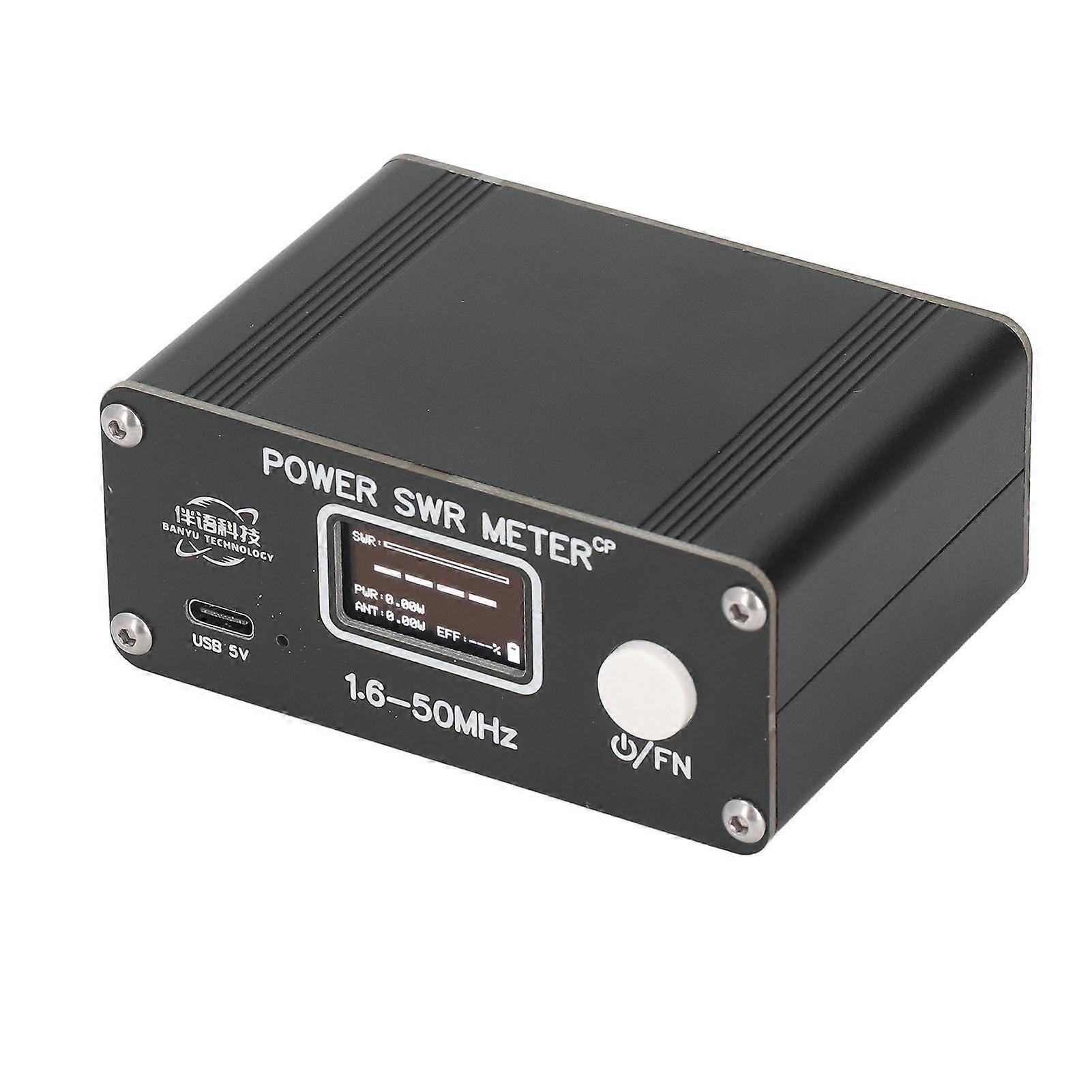 Power SWR Meter HF Shortwave Digital Standing Wave 150W 1.650MHz for FM AM CW SSB Ham Radio