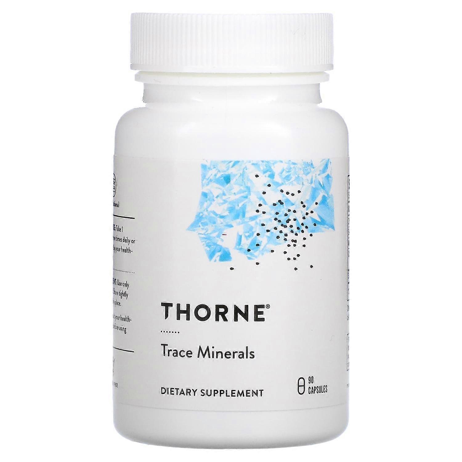 Thorne Research, Trace Minerals, 90 Capsules