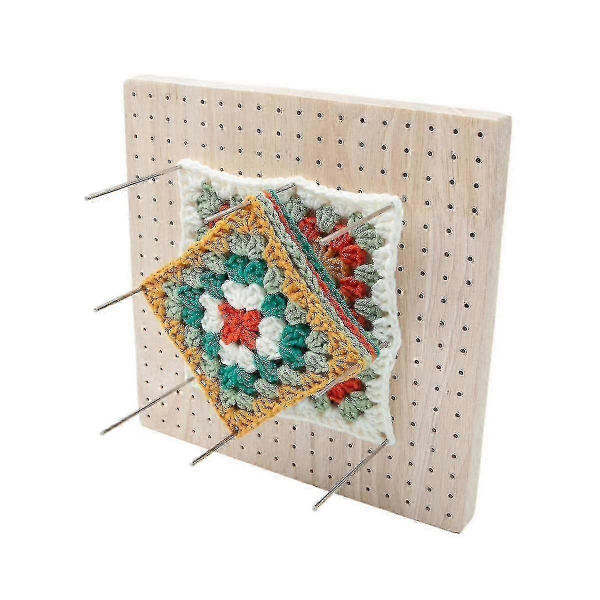 Tricot Au Crochet Avec Planche De Blocage En Bois Dur De 9 Po. - France