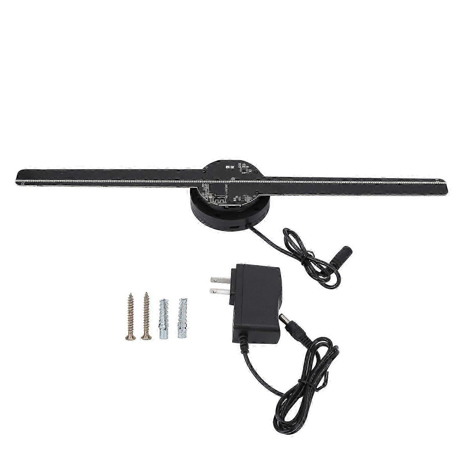 2025 3D Hologram Fan 224 LED Light Beads High Resolution 3D Advertising Player for Business Store Shop Bar 100240V