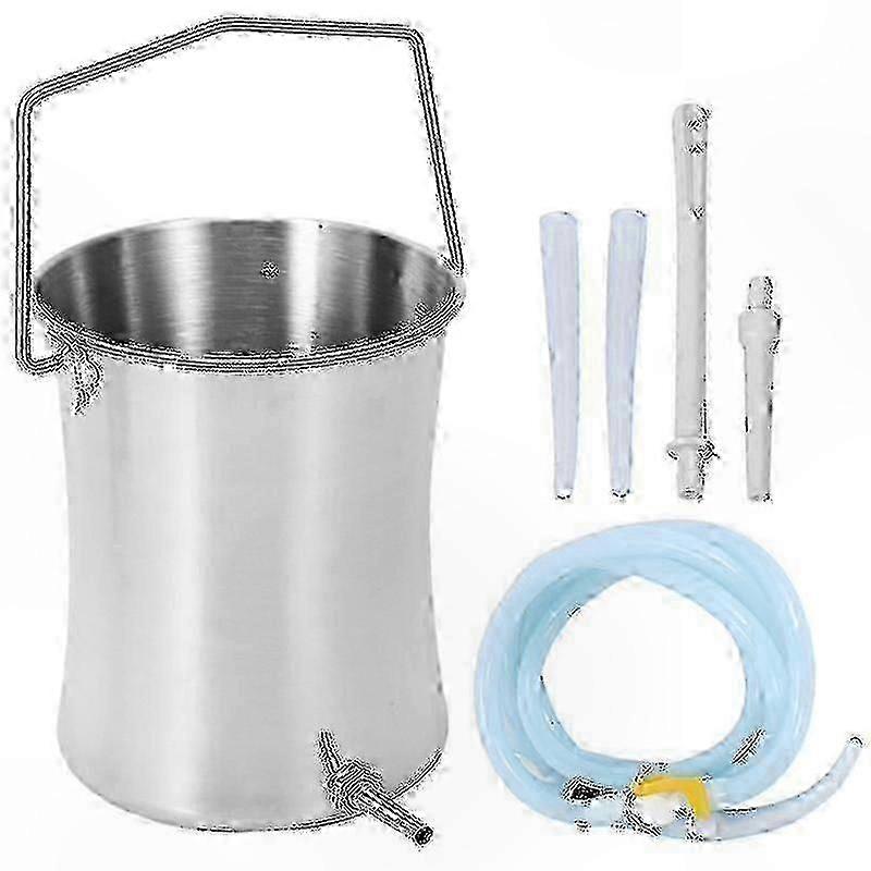 2L Stainless Steel Enema Kit for Colon Cleansing Reusable便秘清理套装