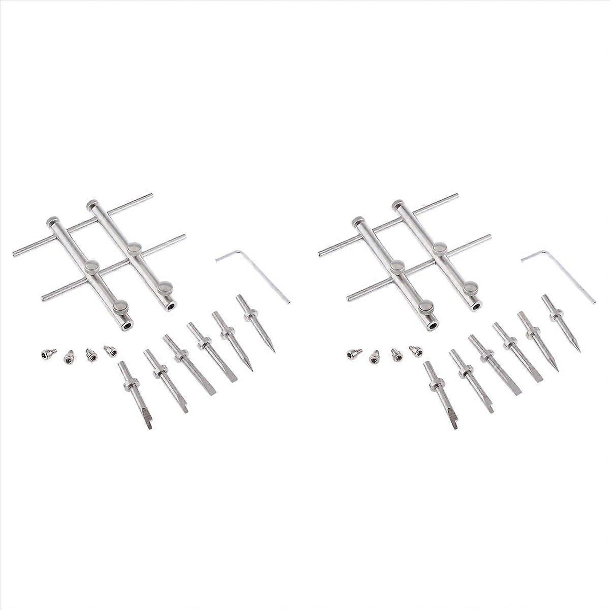 Lens Spanner Repair Open Tool Stainless Steel With Three Set Driver