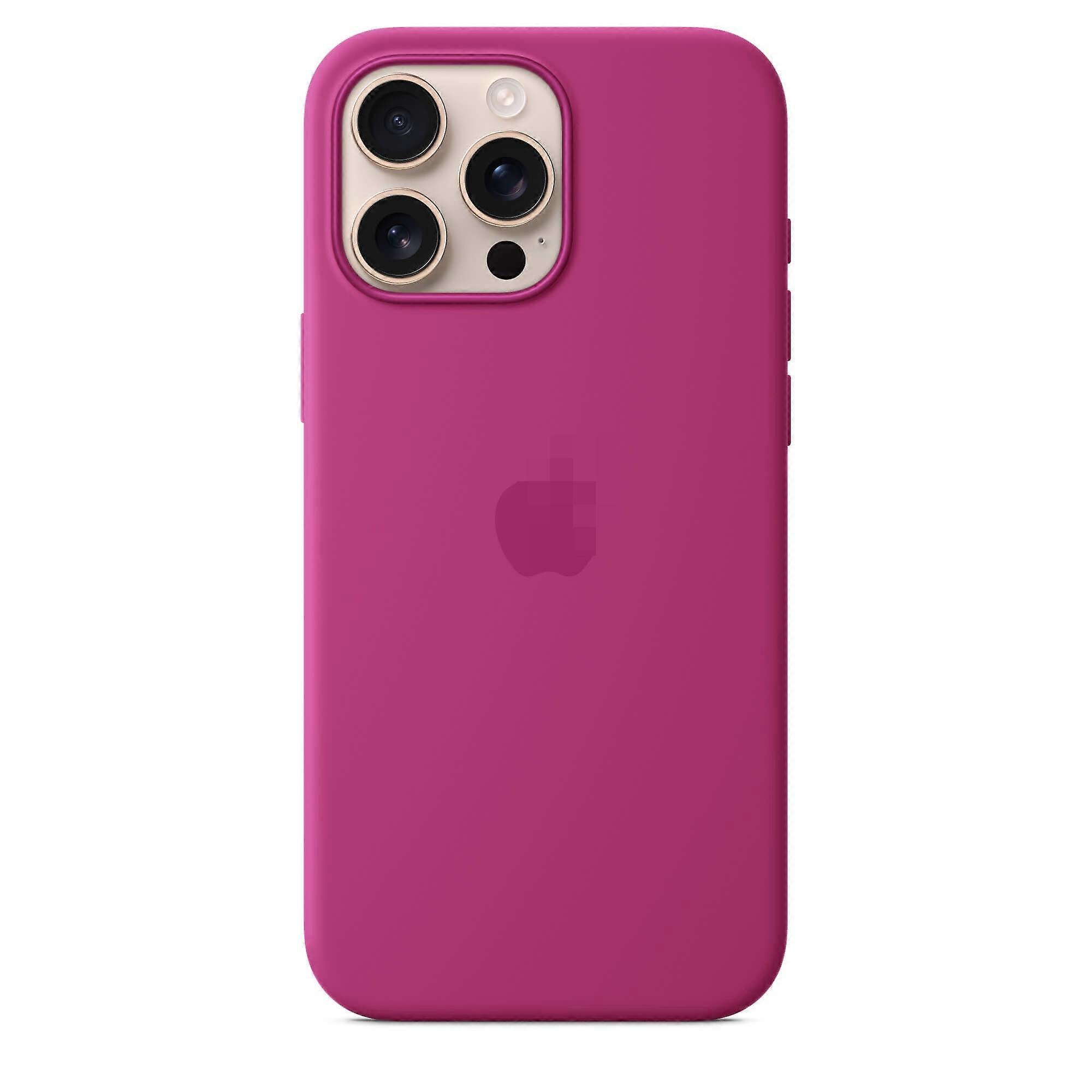 Compatible with iPhone 16 Pro Max Silicone Case with MagSafe Soft-touch wireless charging 6.9"in
