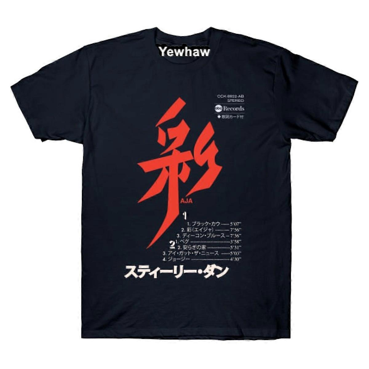 Japonské kazetové tričko Aja Steely Dan Tee