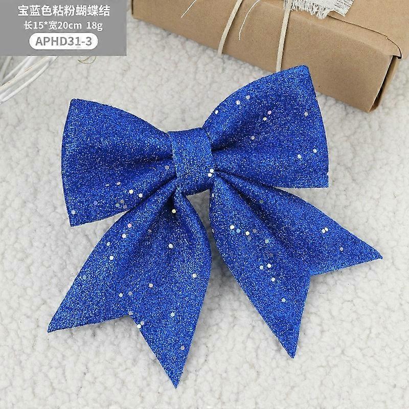 20 cm stora rosetter julgransprydnader rosett present present fest juldekoration julhelg inomhus utomhusdekorationer