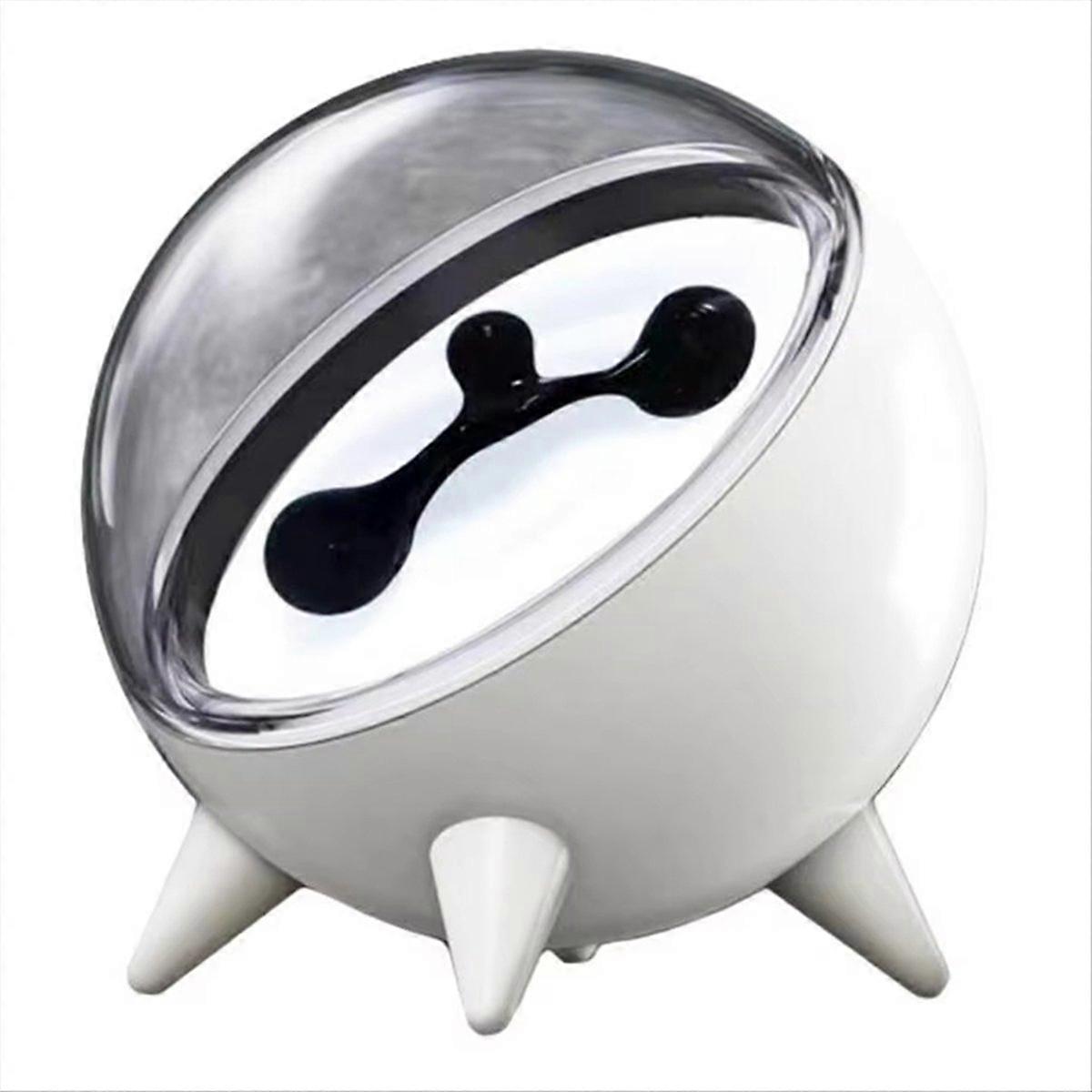 Ferrofluid Sound Visualizer, Rechargeable Music Rhythm Speaker White