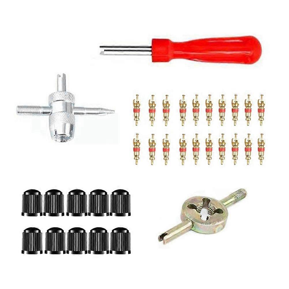 Car Bicycle Slotted Handle Tire Valve Stem Core Remover