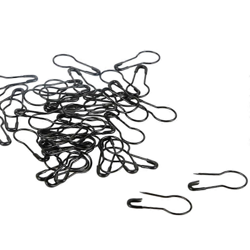 Crochet Stitching Marker 100 Pcs Colorful Gourd Shape Locking Clip Safe Pin For Crochet