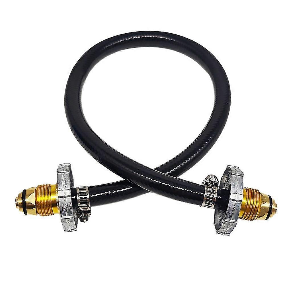 60Cm Propane Cylinder Tank Refill Adapter Bridge Hose for Mping Stove Gas Tank