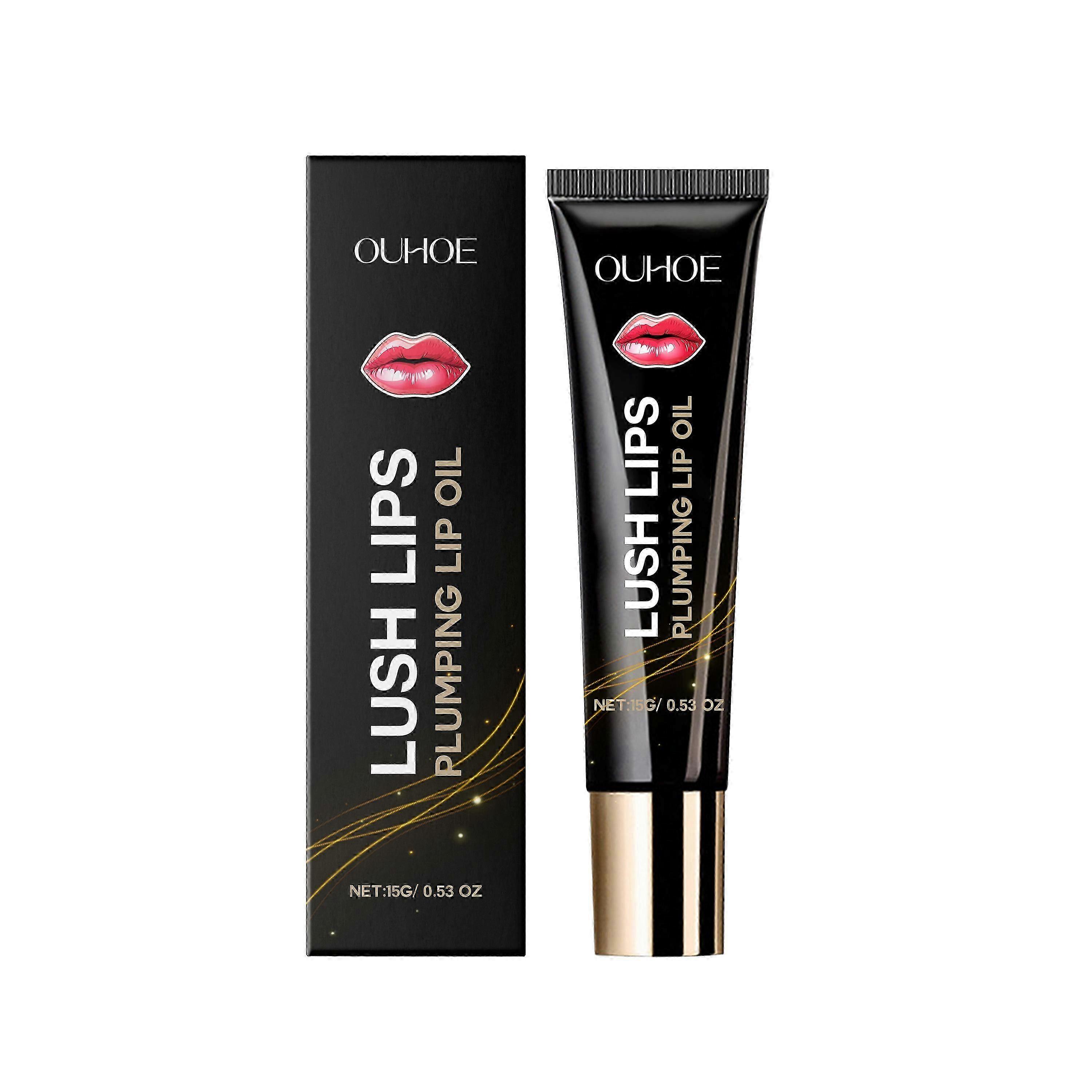 Nourishing Plump Lip Oil  Hydrating, Non-Sticky Gloss for Fuller, Smooth Lips