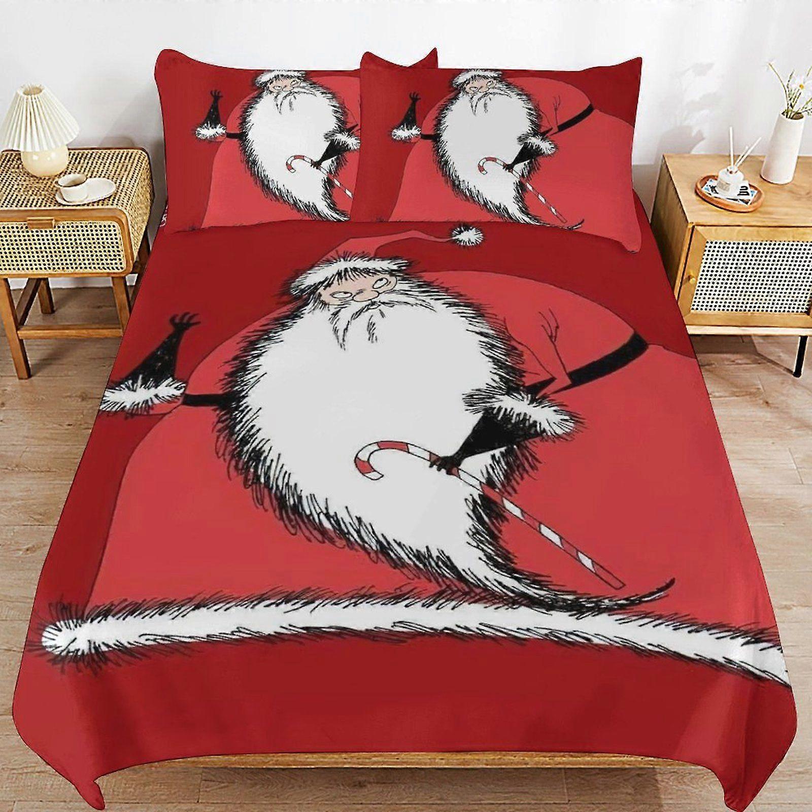 A473 The Nightmare Before Christmas Luxury Handling Daily Rest Machine Friendly Touch Durable Zip Duvet Cover Sets Performance N473