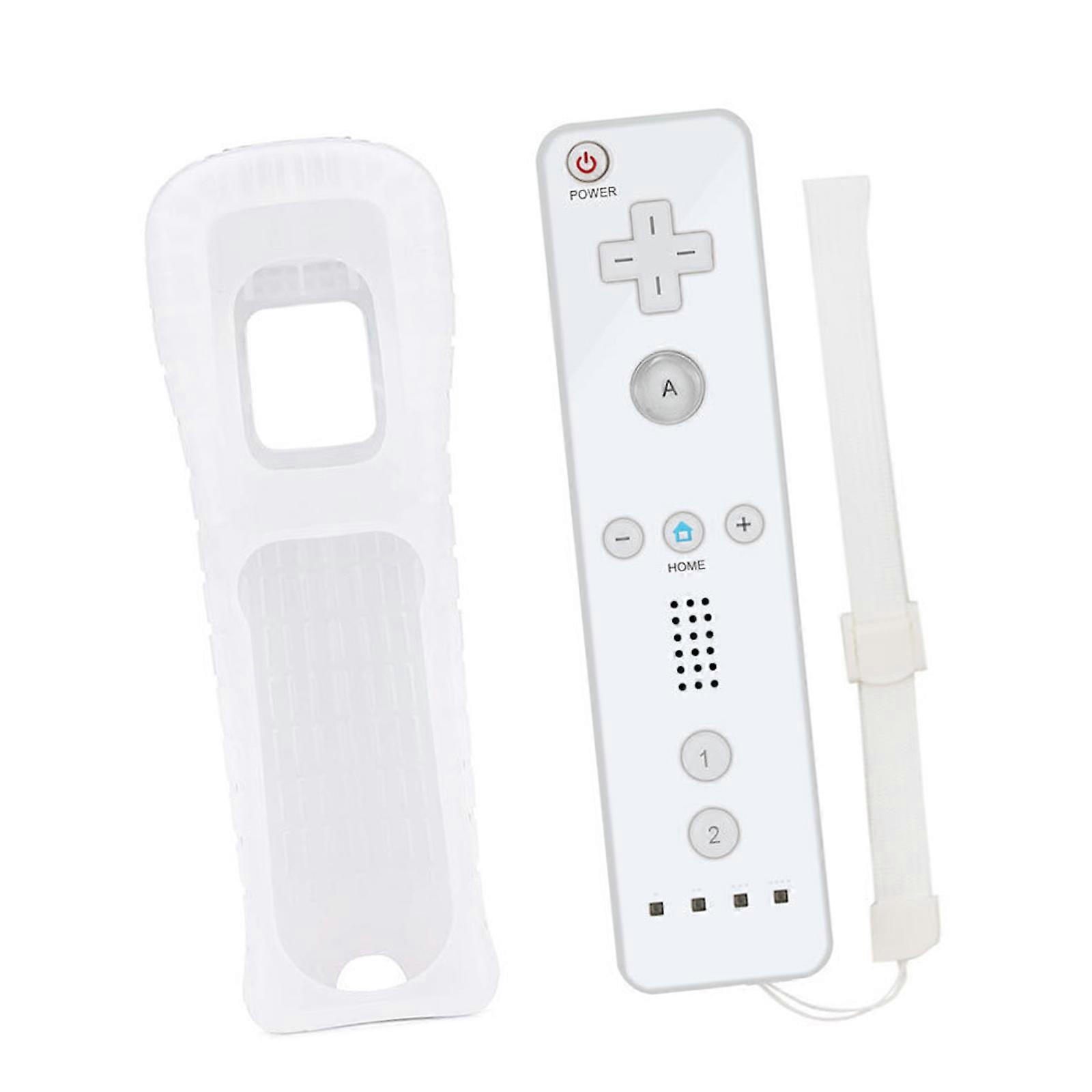 Shockproof Silicone Sleeve For Motion Controller NonSlip Texture With Full Button Accessibility  White