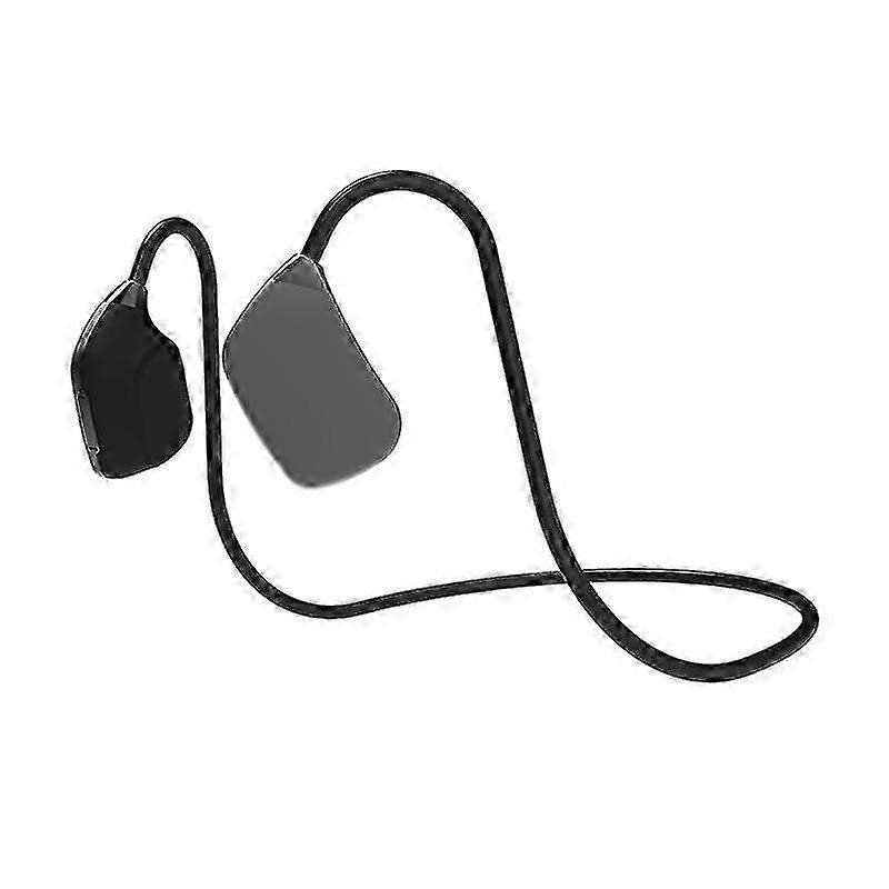 Bone Conduction Earphone Not In-ear Stereo Surround Wireless Bluetooth-compatible Headset MP3 Player with Memory for Running
