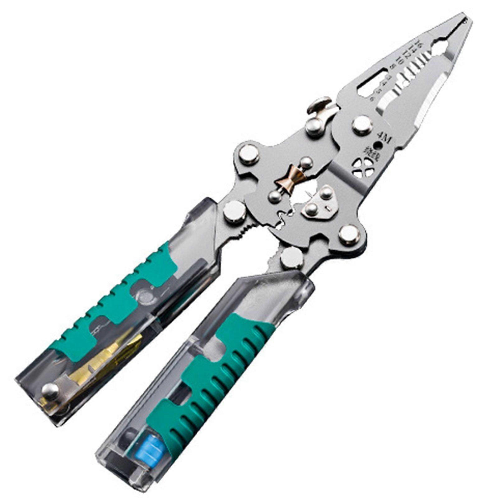 Multi-function Electrician's Pliers Integrated Voltage Test Ensures Electrical Work Safety DIY electronics project