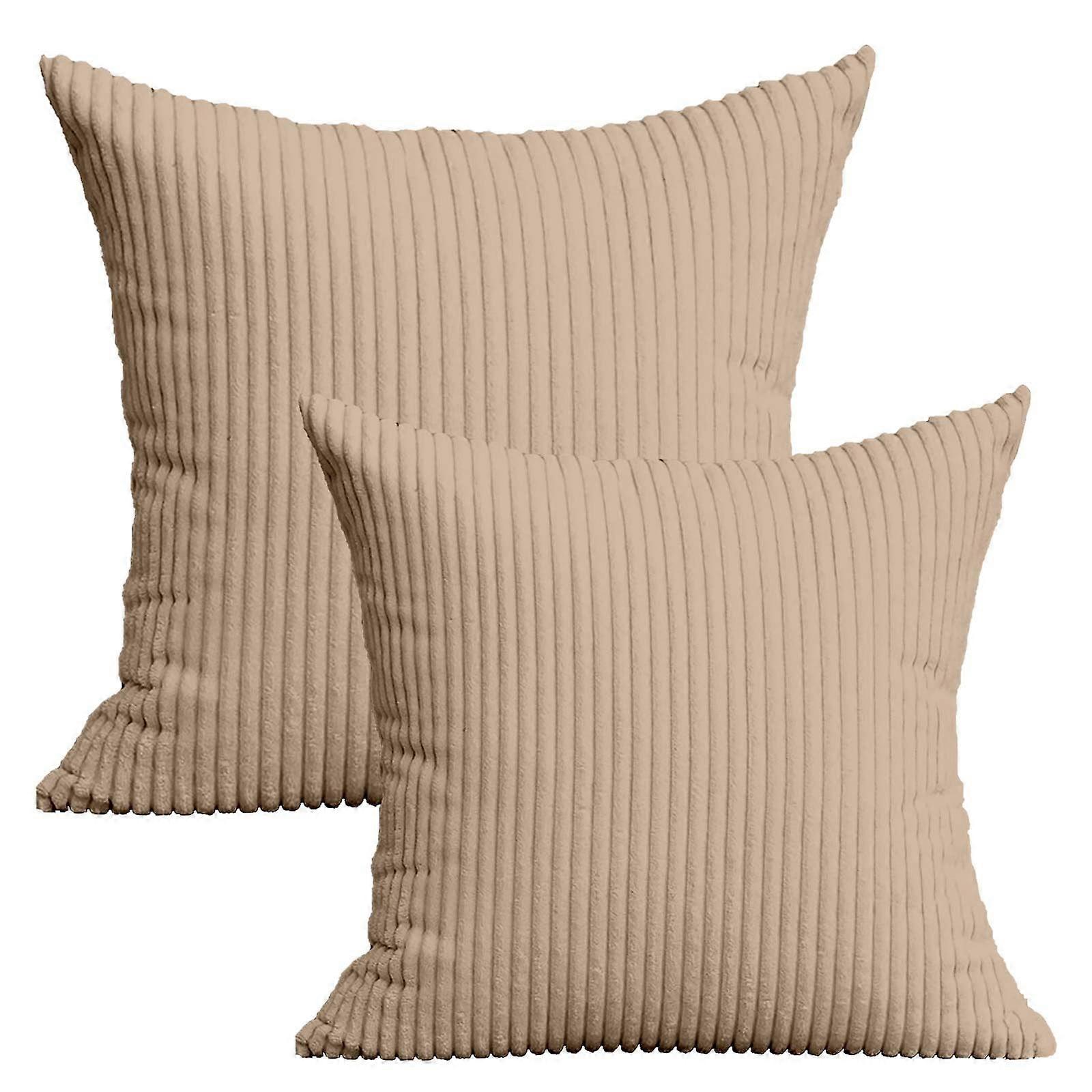 WRXMIJNHGSA Clearance,22" X 22" Modern Contemporary Transitional Gray Striped Polyester Throw Pillow ( 2 Count)