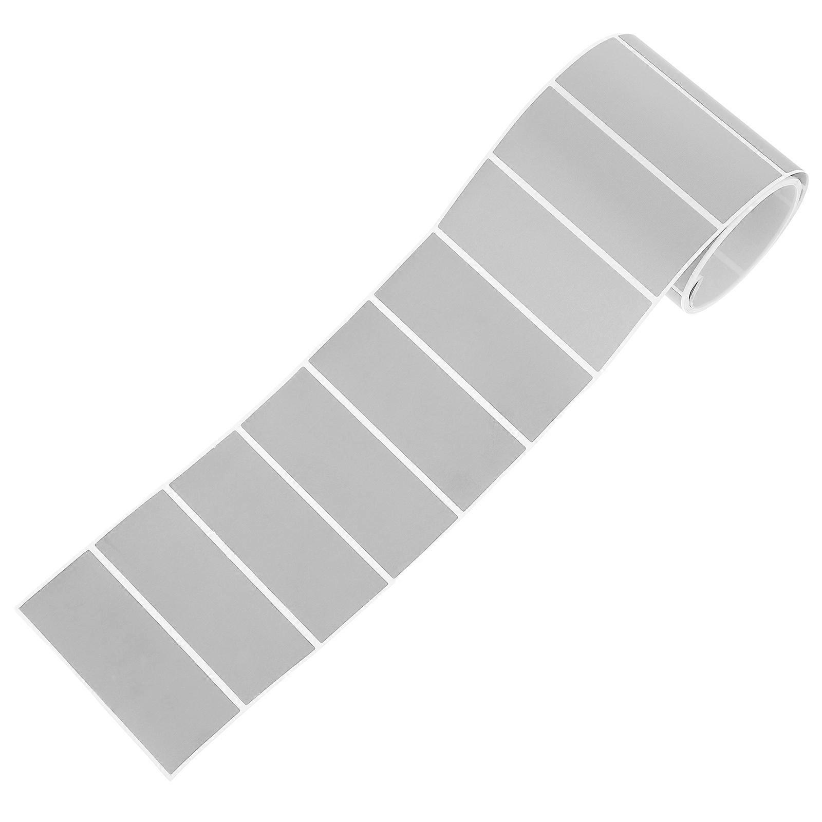 Scratch Off Rectangle Stickers Paper for Classroom Rewards 120 Labels Roll